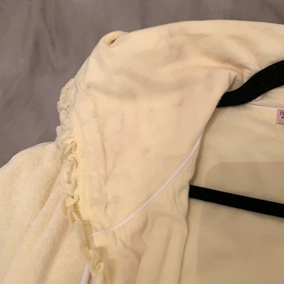 Short sleeve terry cloth robe cover up - Picture 3 of 5